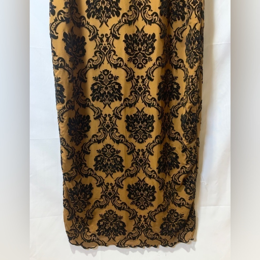 3/$28❤️SHEIN florals lace, Brown and black dress size XL - Picture 4 of 8